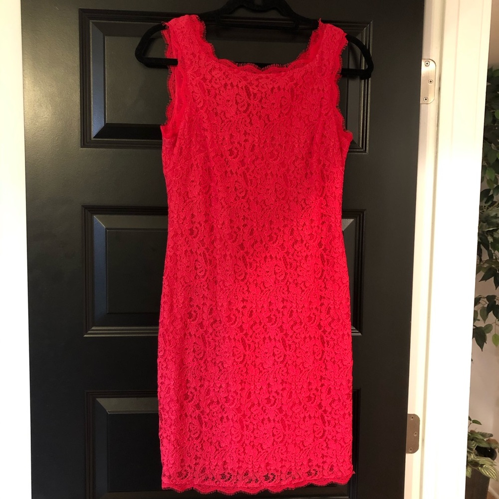 Adrianna Papell Lace Dress